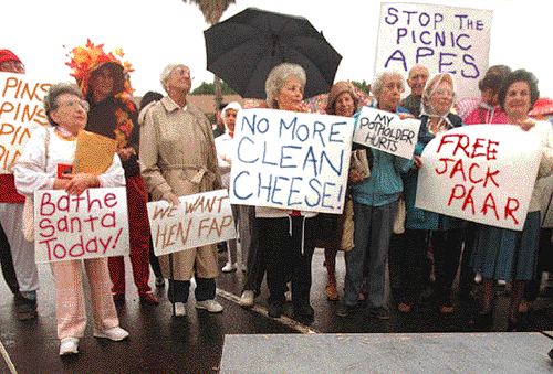 Alzheimer protest